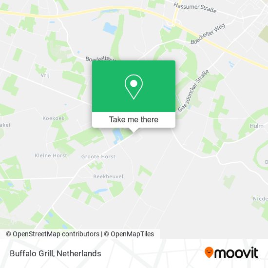 Buffalo Grill map