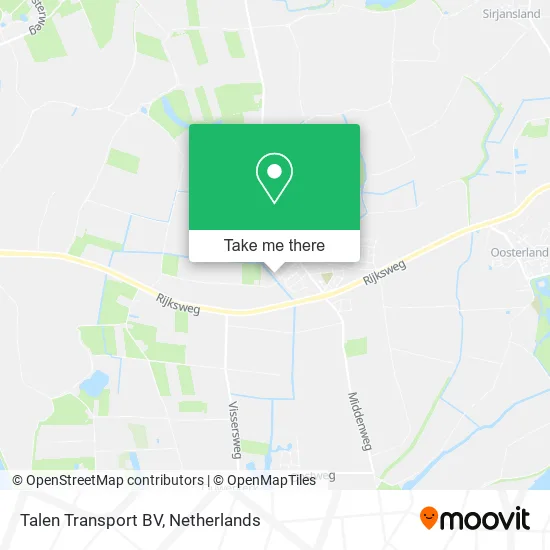 Talen Transport BV map