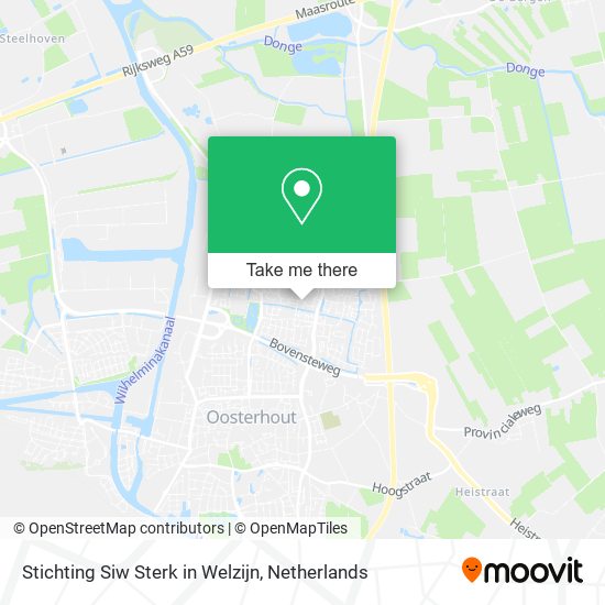 Stichting Siw Sterk in Welzijn Karte