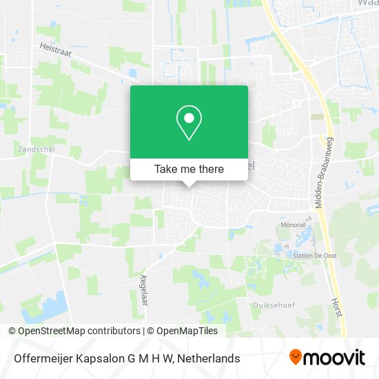 Offermeijer Kapsalon G M H W Karte