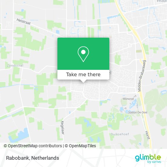 Rabobank map