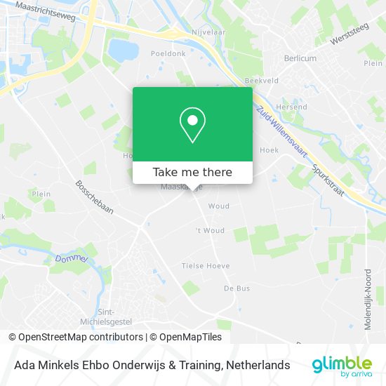 Ada Minkels Ehbo Onderwijs & Training map