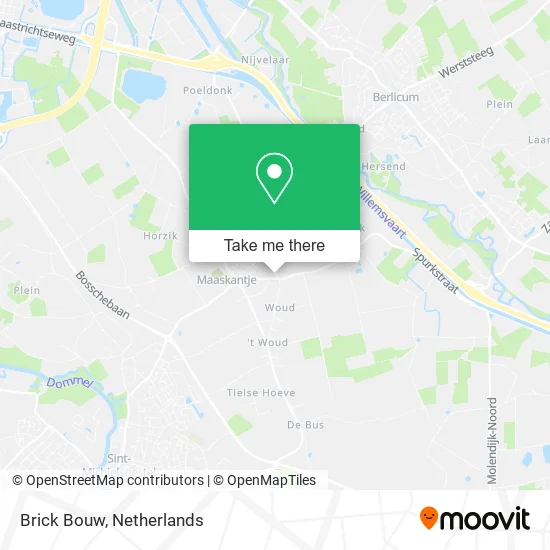 Brick Bouw map