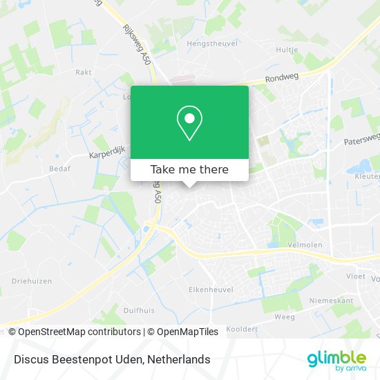 Discus Beestenpot Uden map