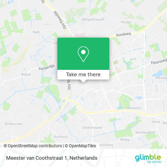 Meester van Coothstraat 1 map