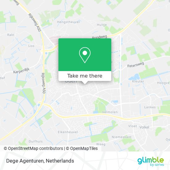 Dege Agenturen map