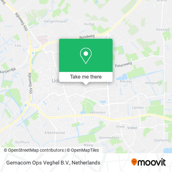 Gemacom Ops Veghel B.V. map