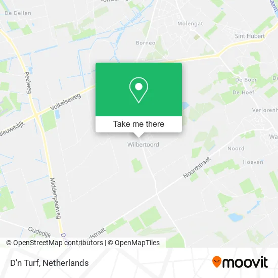 D'n Turf map
