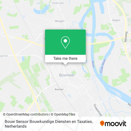 Bouw Sensor Bouwkundige Diensten en Taxaties Karte