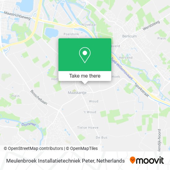 Meulenbroek Installatietechniek Peter map