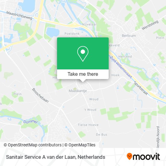 Sanitair Service A van der Laan map