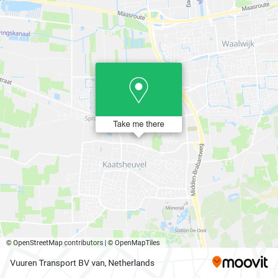 Vuuren Transport BV van map