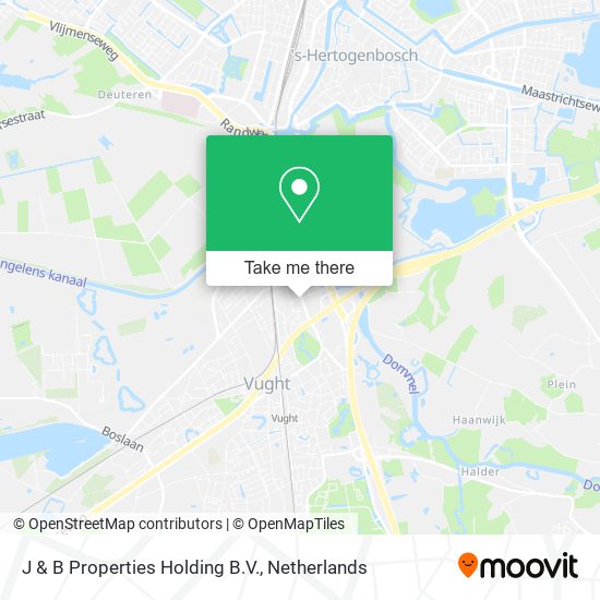 J & B Properties Holding B.V. map