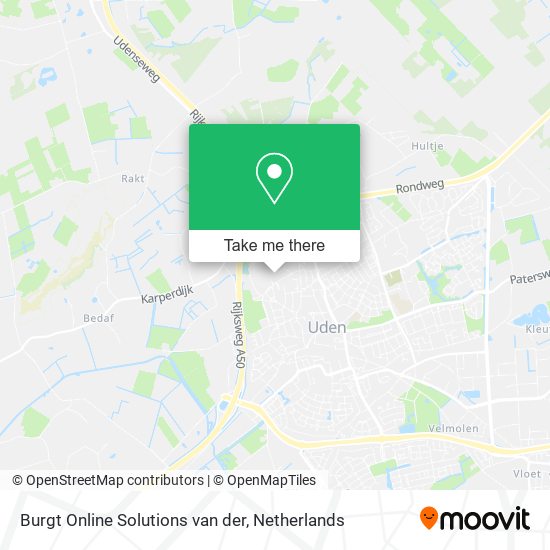 Burgt Online Solutions van der map