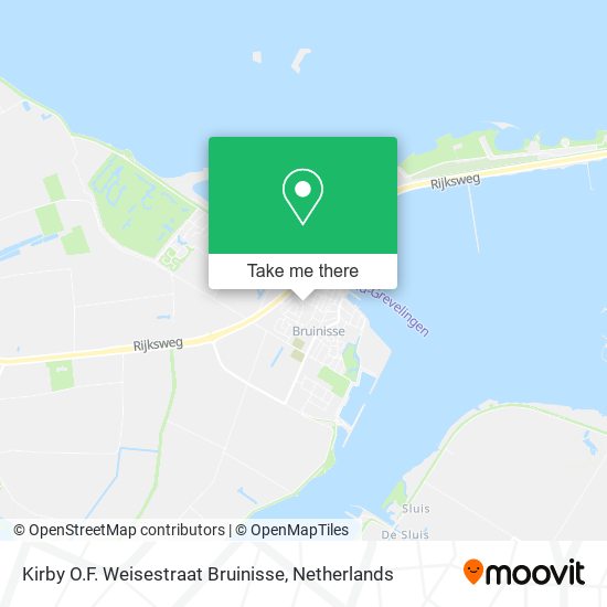 Kirby O.F. Weisestraat Bruinisse map