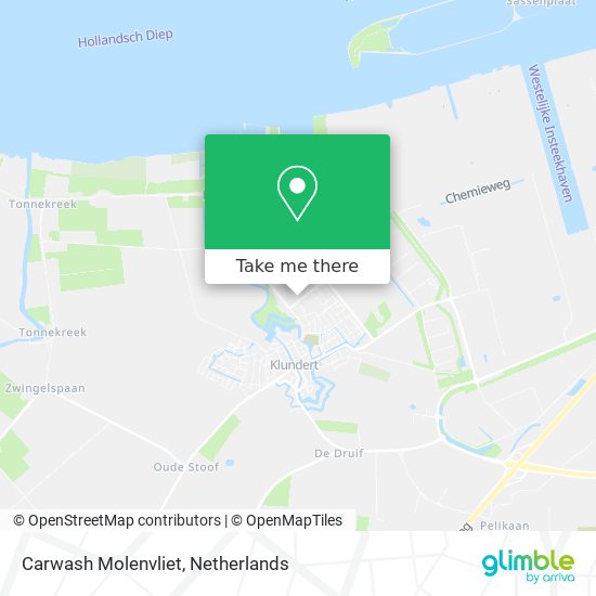 Carwash Molenvliet map