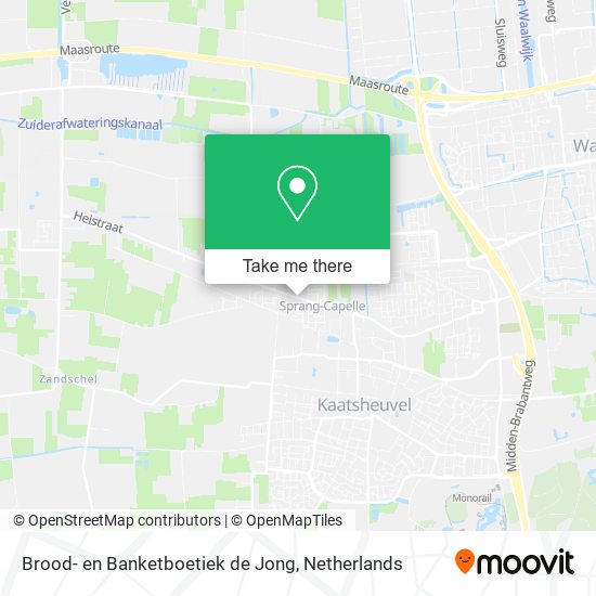 Brood- en Banketboetiek de Jong map