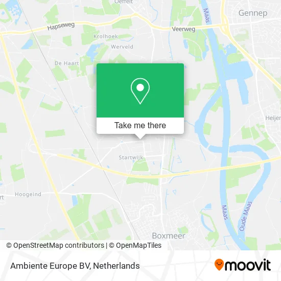 Ambiente Europe BV map