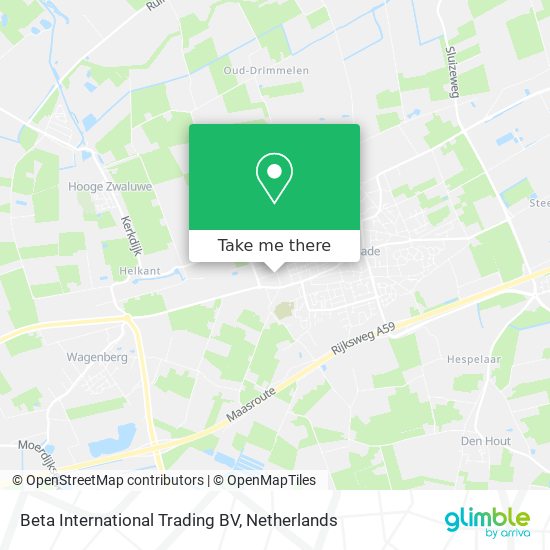 Beta International Trading BV map