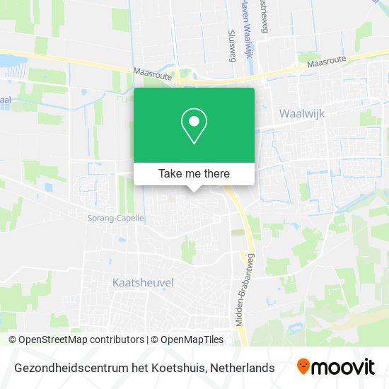 Gezondheidscentrum het Koetshuis Karte