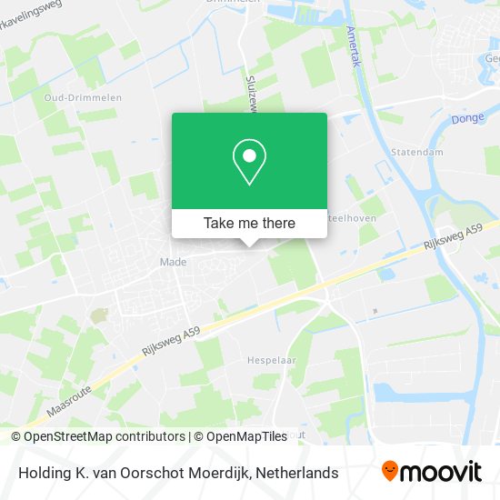 Holding K. van Oorschot Moerdijk map