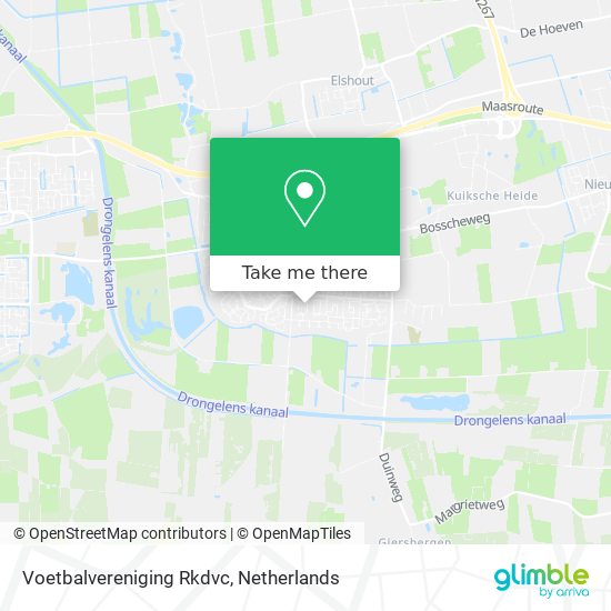 Voetbalvereniging Rkdvc map