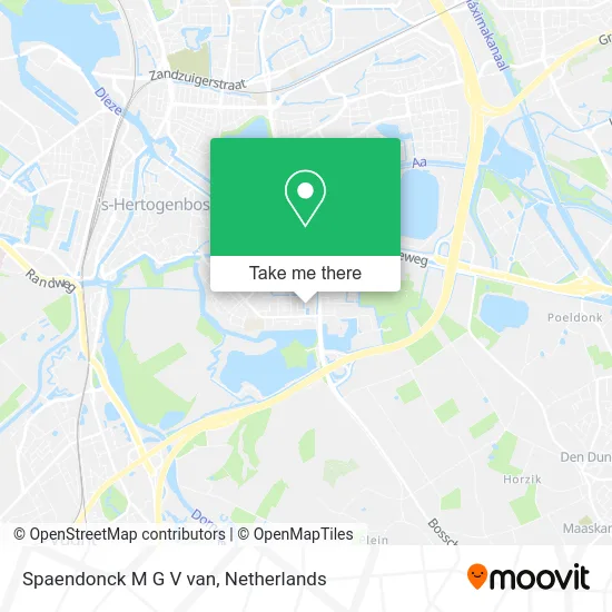 Spaendonck M G V van Karte