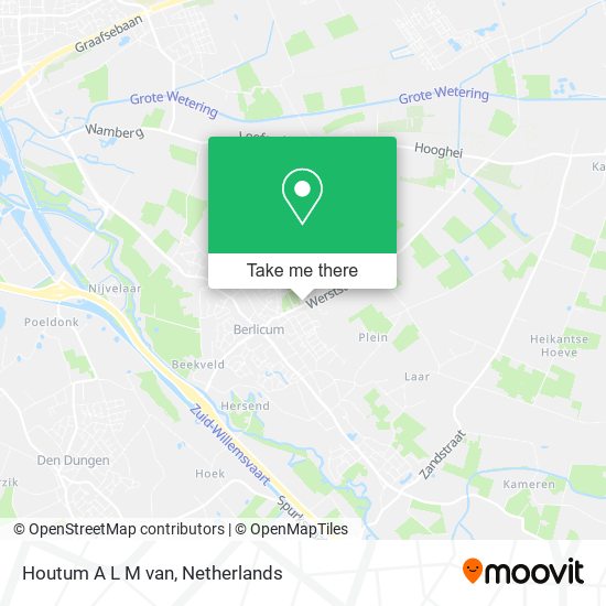 Houtum A L M van map