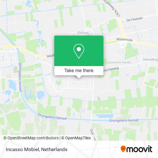 Incasso Mobiel map