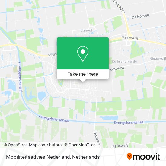 Mobiliteitsadvies Nederland Karte