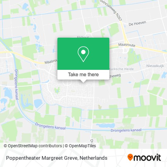 Poppentheater Margreet Greve map