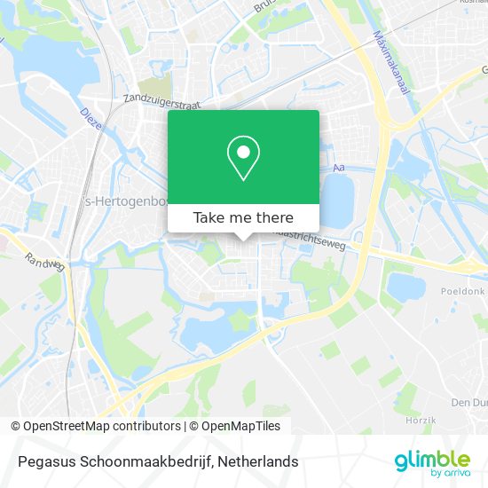 Pegasus Schoonmaakbedrijf map