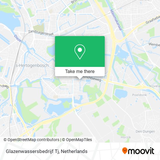 Glazenwassersbedrijf Tj map