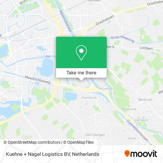 Kuehne + Nagel Logistics BV map