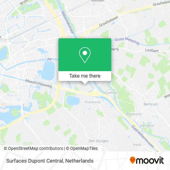 Surfaces Dupont Central map