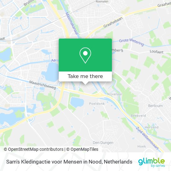 Sam's Kledingactie voor Mensen in Nood map