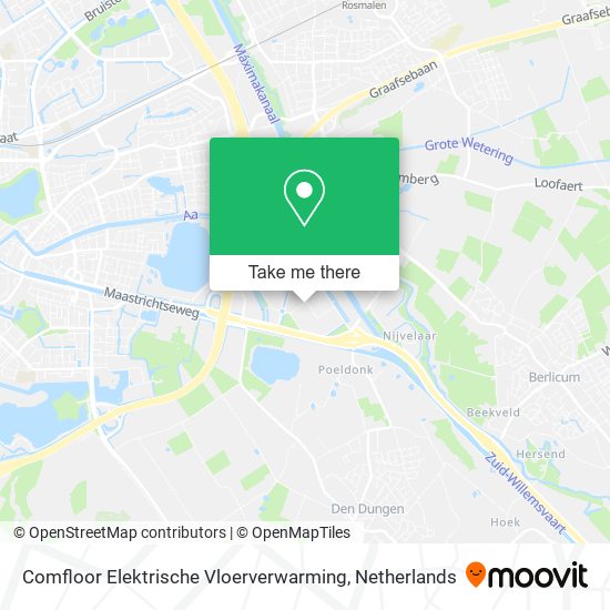 Comfloor Elektrische Vloerverwarming map