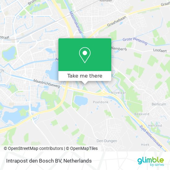 Intrapost den Bosch BV Karte