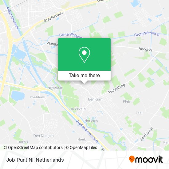 Job-Punt.Nl map