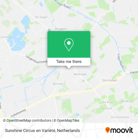 Sunshine Circus en Varièté map