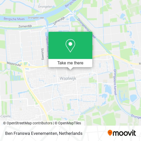 Ben Franswa Evenementen map