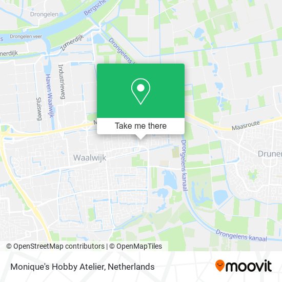 Monique's Hobby Atelier map