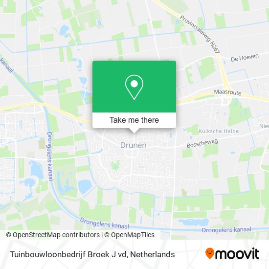 Tuinbouwloonbedrijf Broek J vd map