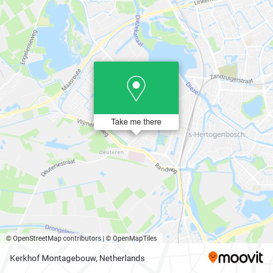 Kerkhof Montagebouw map