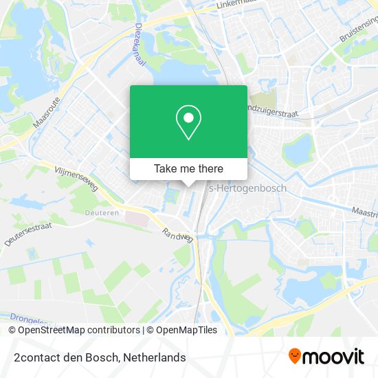 2contact den Bosch map