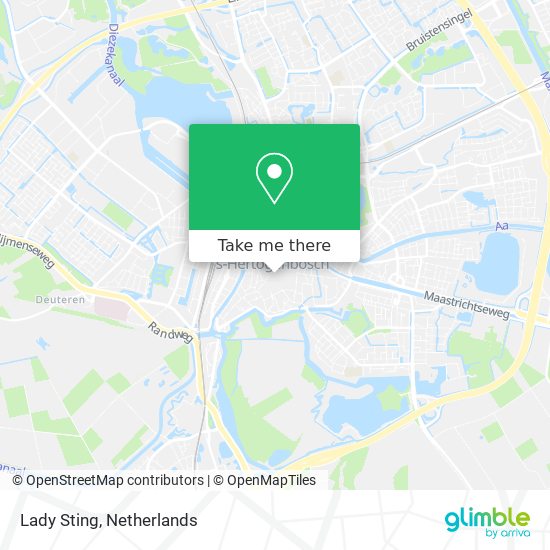 Lady Sting map