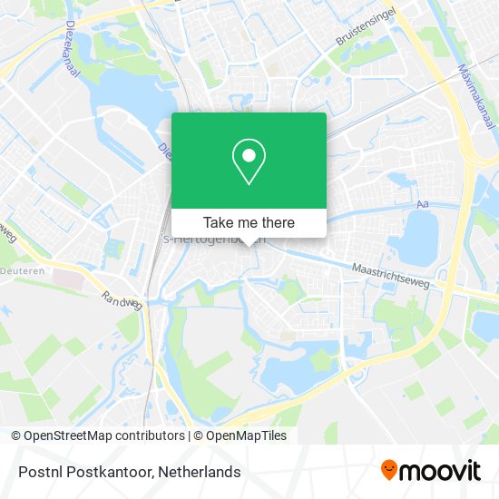 Postnl Postkantoor map