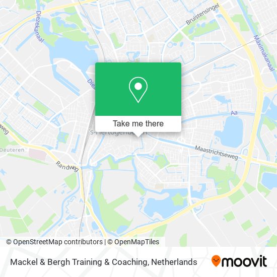 Mackel & Bergh Training & Coaching map