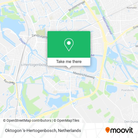 Oktogon 's-Hertogenbosch map