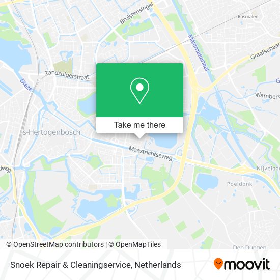 Snoek Repair & Cleaningservice Karte